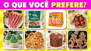 π O QUE VOCΓ PREFERE? EDIΓΓO: DOCES DE NATAL DELICIOSOS! π«β¨
