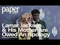 Lamar Jackson And His Mother Are Owed An Apology Paper Route Clip