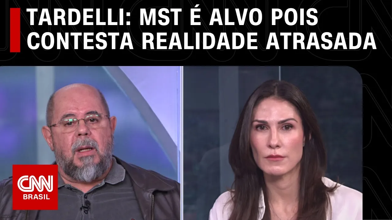 Tardelli: MST é alvo pois contesta realidade fundiária atrasada | O GRANDE DEBATE