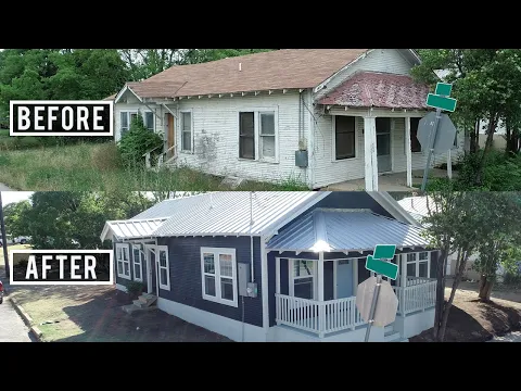We paid 5000 for this house Before After Renovation