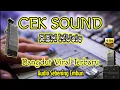 Download Lagu CEK SOUND FULL BASS BANYAK DI CARI OPERATOR AUDIO JERNIH CLARITY PALING ENAK BANGET