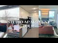My 400 Sqft Studio Apartment Tour in Providence RI