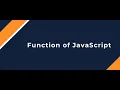 JS CLASS FUNCTION