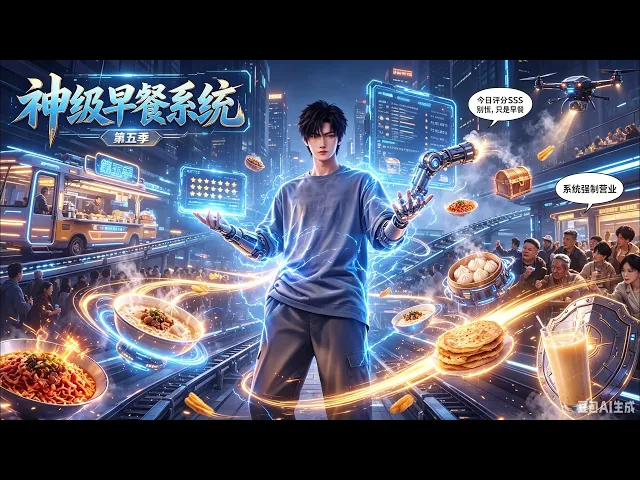 神级早餐系统.看完全集燃爆了！爽點密集到喘不過氣口氣刷完爽到天靈蓋！不看後悔一辈子