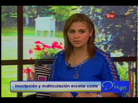 Inscripión y matriculación escolar costa