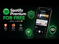SPOTIFY WEBPLAYER ON MOBILE almost like Spotify premium