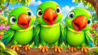 Main Tota Hare Rang Ka मैं तोता मैं तोता | Hindi Rhymes | Nursery Rhymes | Kids Song
