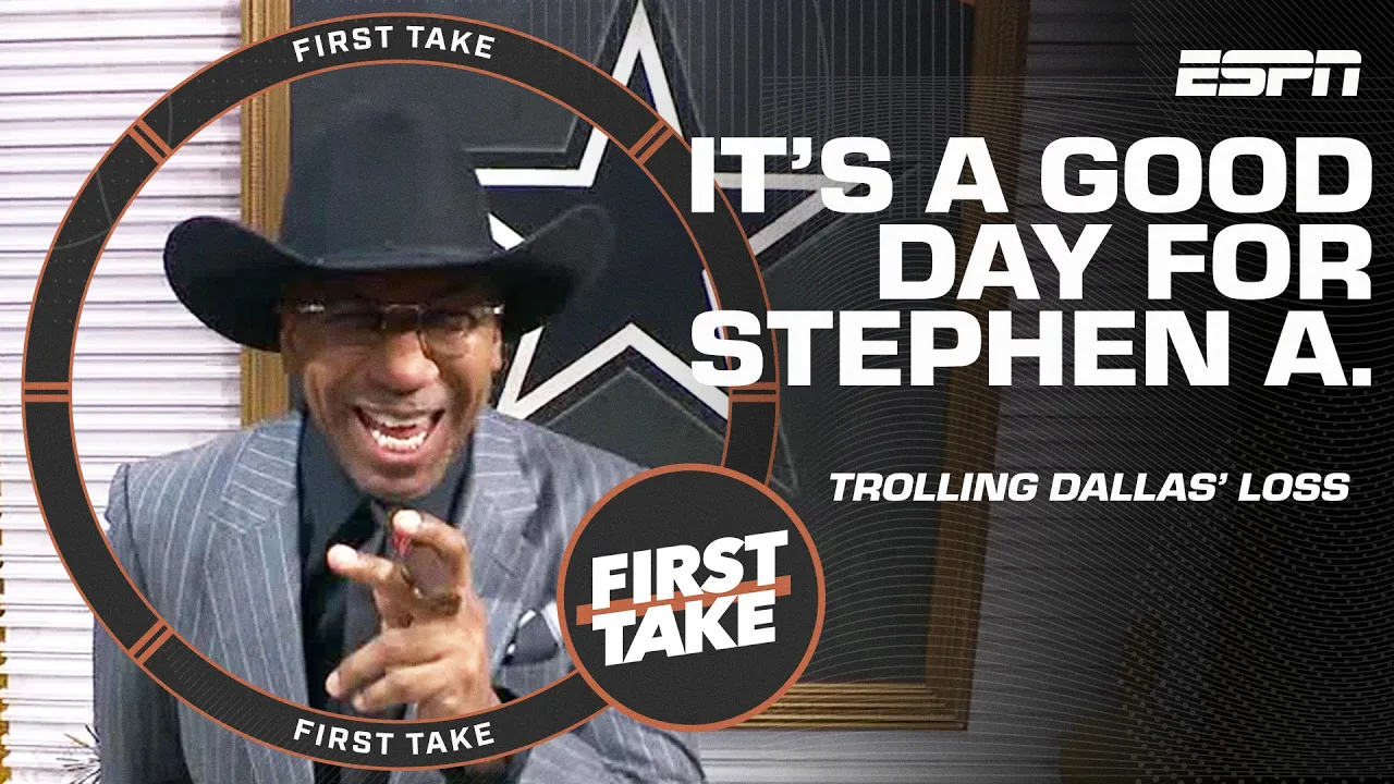 Stephen A. breaks out the clippers for Michael Irvin 😅 'This boy 'bout to get a haircut!' 🤠
