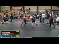 Novice 135 Jackson Fetterhoff Cheyenne Mountain WC Vs Kayden Tafoya Team Braves Wrestling Club