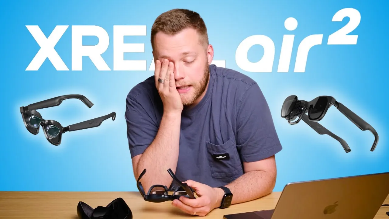 Outline Video I REALLY wanted to like these... XReal Air 2 Pro AR Glasses Review