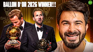 Harry Kane Wins The 2026 Ballon d’Or! But Top 10 Rankings Are Weird