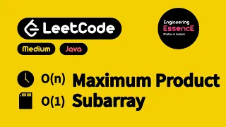 Leetcode Maximum Product Subarray Problem Explained with Example