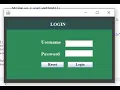 Simple Java Login Form for beginners Java Eclipse GUI for beginners