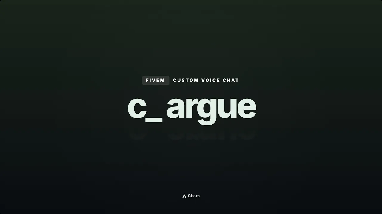 c_argue — Custom Voice Chat System