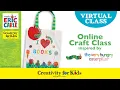 The Very Hungry Caterpillar My Book Tote Creativity Club