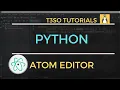 How to run Python Program in Atom Editor