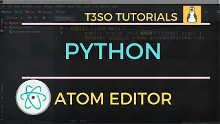 How to run Python Program in Atom Editor