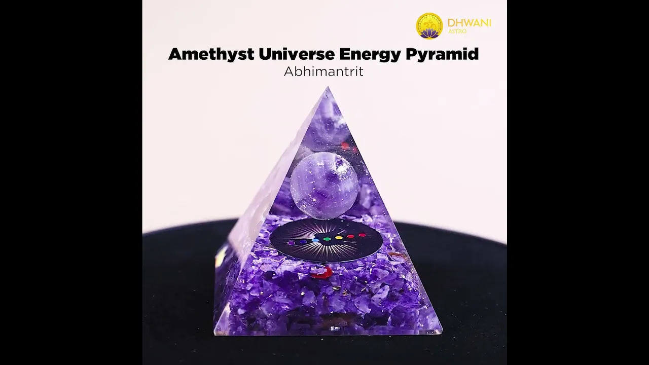 Amethyst Universe Energy Pyramid
