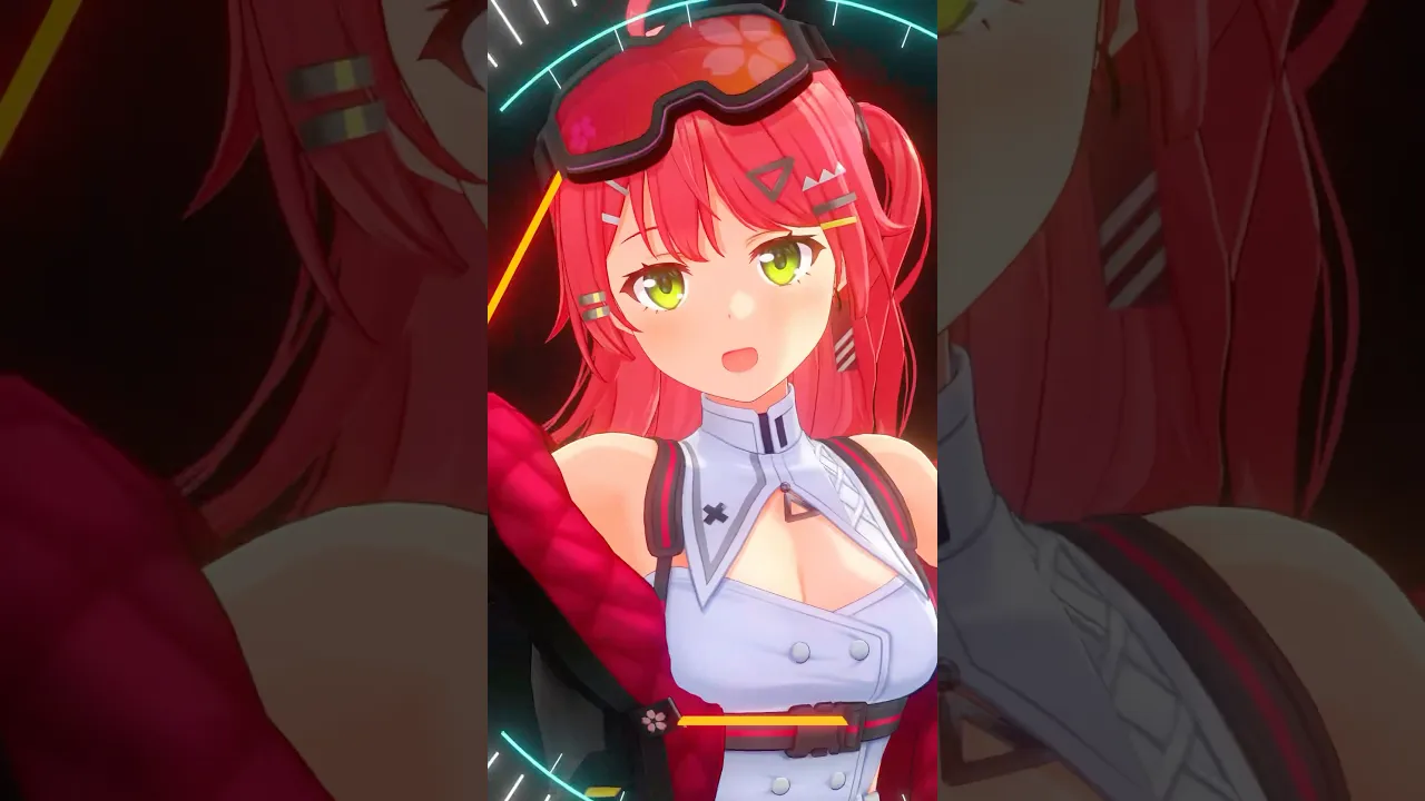 電脳衣装どうかな？🥽⚡️#ファッションビート #さくらみこ #ホロライブ #vtuber #shorts