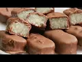 Lagu Homemade Bounty Bar for kids | How to make Coconut Chocolate Bar | No condensed milk and milk powder