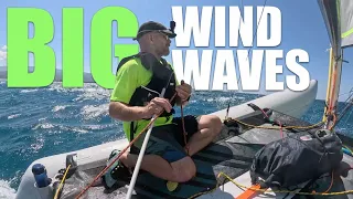 EPIC Sailing to Greek Secret Paradise Island