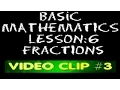 Basic Math Lesson 6 - Clip