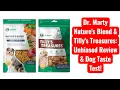 Dr Marty Nature s Blend Tilly s Treasures Freeze Dried Dog Food Review Dog Taste Test
