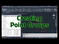Creating Point Groups in Civil 3D