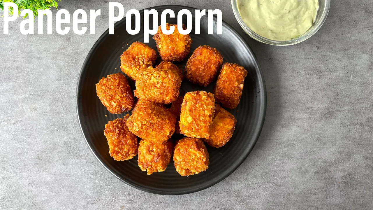 PANEER POPCORN Recipe   Crispy Paneer Popcorn with Secret Seasoning Recipe   Quick Starter Recipe