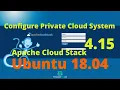 How To Configure Private Cloud System Using Ubuntu 18 04 Apache Cloud Stack