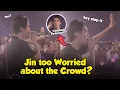Download Lagu Shocked? Jin Worried and Rushed to deal with the Crowded in front of him himself?