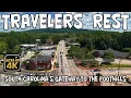 Travelers Rest South Carolina 4K Gateway to the Foothills DJI Mavic Air 3S Drone Footage