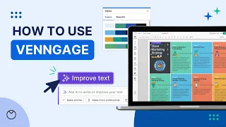 How To Use Venngage Template Maker AI Design Generate AI Improve Text Brand Kit