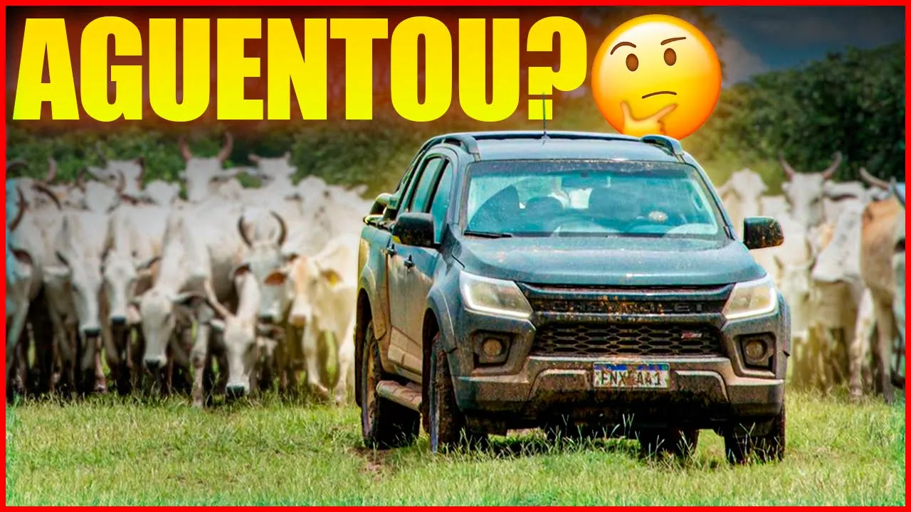 1 HORA DE S10 Z71 VIAJANDO PARA O PANTANAL!