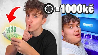 Překvapil Jsem BedAkaDoma! Každý Kill = 1,000KČ!