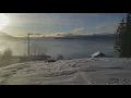 TIMELAPSE SUNRISE IN JUNEAU ALASKA