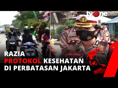 PSBB Jakarta Diperketat, Perbatasan Wilayah Jadi Tempat Pengecekan Masuk-Keluar Masyarakat | tvOne