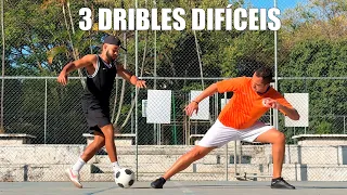 APRENDA 3 DRIBLES DIFÍCEIS em poucos passos