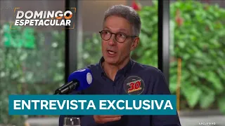 Assista à entrevista exclusiva da RECORD com Romeu Zema (Novo), candidato à Presidência