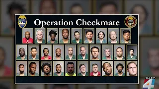 JSO announces 29 arrests in child predator investigation dubbed Operation Checkmate