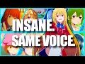30 Anime Characters with the Same Voice Actor | Tomori Kusunoki