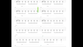 Frantic Tab by Metallica Guitar only Guitar tab