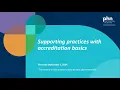 Supporting practices with accreditation basics 5 September 2024