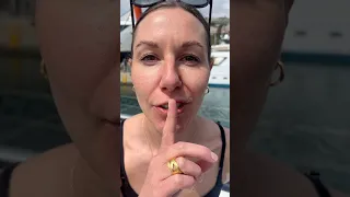 Let me tell you a secret 🤫 Not all parts of sailing are fun… #sailing #catamaran