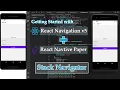 Getting Started with React Navigation v5 and React Native Paper - Stack Navigator