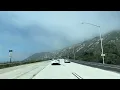 US Highway 101 North from Ventura to Santa Barbara CA w NOAA Weather Radio 24