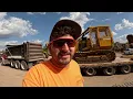 Buying a John Deere 550G Dozer at Auction