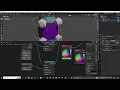 Blender 3d Tutorial - Geometry Nodes How to set Material and Color