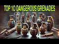 Top 10 Most Dangerous Grenades| Unleashing the Latest Military Innovations