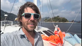 Hundreds of miles of rough sailing only to be turned away from our dream destination